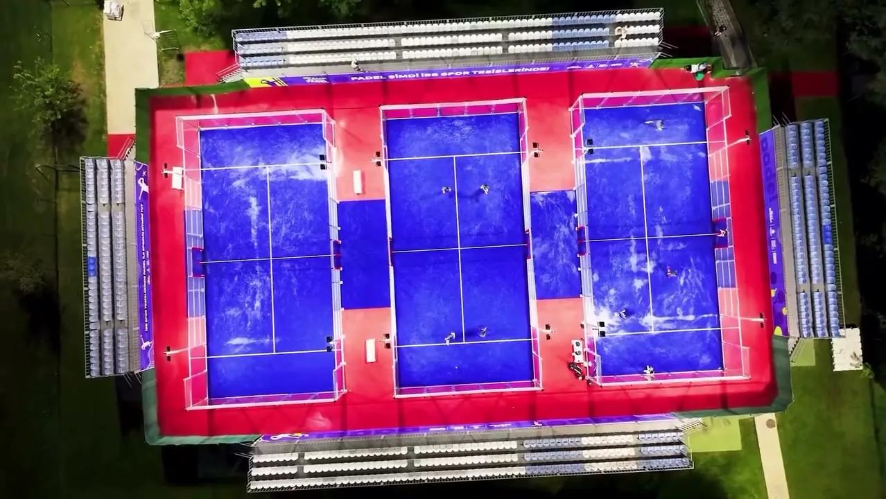 İBB Maltepe Spor Tesisleri padel kortu