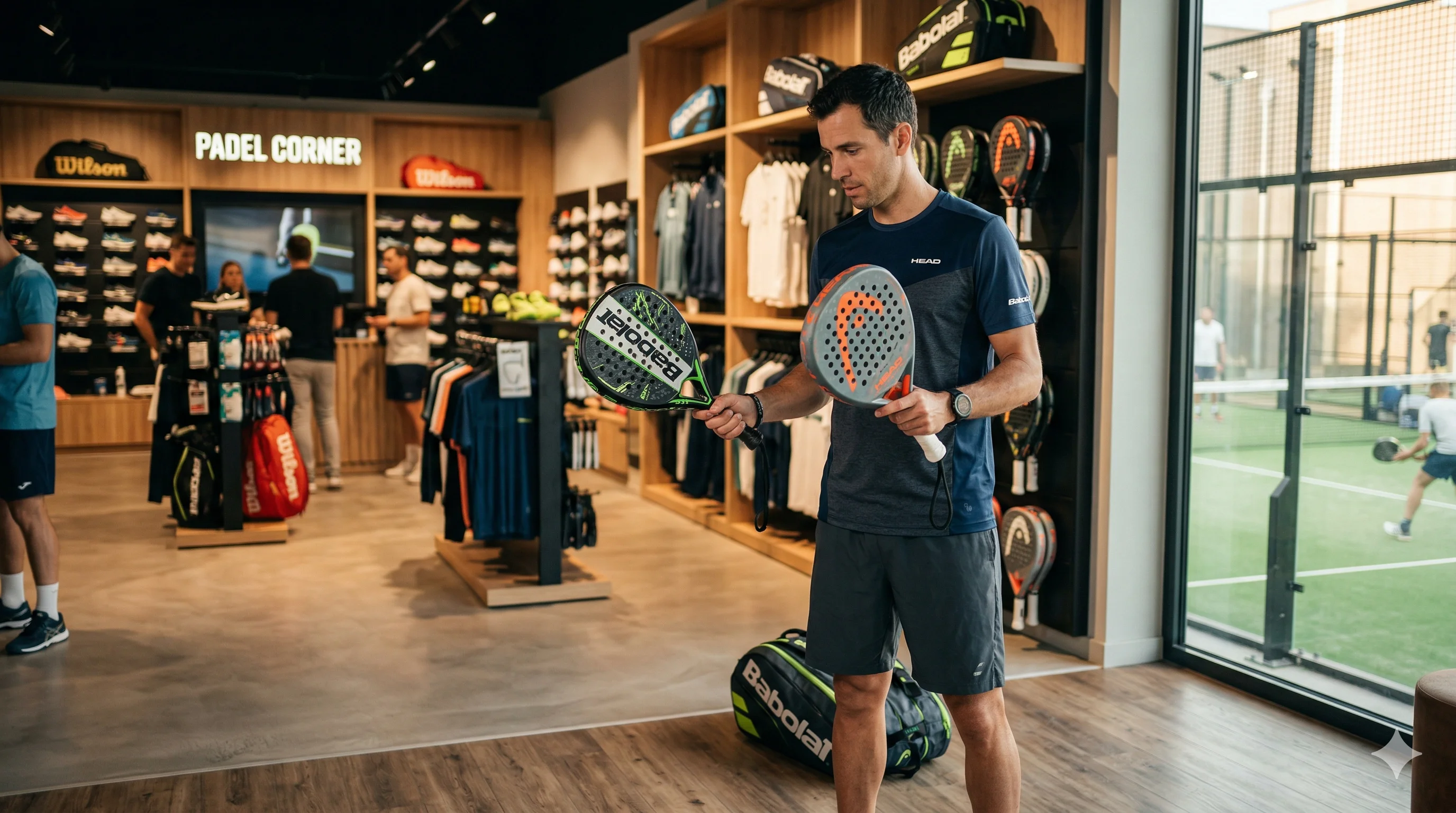 Padel raketi seçimi